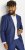 Jack & Jones SOLARIS Blazer Medieval Blue - Kostiumai ir švarkai - Didelio dydžio kostiumai ir švarkai
