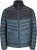 Jack & Jones SPRINT Black Blocking Quilted Collar Jacket Teal - Didelės vyriškos striukės - Didelės vyriškos striukės