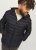Jack & Jones SPRINT Quilted Hooded Jacket Black - Didelės vyriškos striukės - Didelės vyriškos striukės