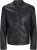 Jack & Jones DYLAN Clean PU Jacket Black - Didelės vyriškos striukės - Didelės vyriškos striukės