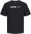 Jack & Jones CORP Logo Play 5 T-Shirt Black - Marškinėliai - Marškinėliai - 2XL-14XL