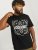 Jack & Jones JJPAISLEY T-Shirt Black - Marškinėliai - Marškinėliai - 2XL-14XL