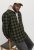 Jack & Jones ZAC Brushed Long Sleeve Overshirt Green - Marškiniai - Marškiniai - 2XL-8XL