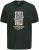 Jack & Jones XMAS Christmas Skull T-Shirt Dark Slate Grey - Marškinėliai - Marškinėliai - 2XL-14XL