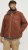 Jack & Jones ESTERBRO High Collar Teddy Jacket Brandy Brown - Didelės vyriškos striukės - Didelės vyriškos striukės