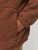 Jack & Jones ESTERBRO High Collar Teddy Jacket Brandy Brown - Didelės vyriškos striukės - Didelės vyriškos striukės