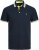 Jack & Jones PAULOS Short Sleeve Polo Dark Navy/NEON - Polo marškinėliai - Polo marškinėliai - 2XL-8XL