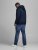 Jack & Jones Elogo Sweat Hood Navy Blazer - Megztiniai ir džemperiai - Megztiniai ir Džemperiai - 2XL-14XL