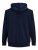Jack & Jones Basic Sweat Zip Hood Navy Blazer - Megztiniai ir džemperiai - Megztiniai ir Džemperiai - 2XL-14XL