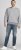 Jack & Jones Basic Sweatshirt Light Grey Melange - Megztiniai ir džemperiai - Megztiniai ir Džemperiai - 2XL-14XL
