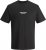 Jack & Jones ESTERBRO T-Shirt Black - Marškinėliai - Marškinėliai - 2XL-14XL