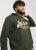 Jack & Jones 2 COL LOGO Hoodie Kombu Green - Megztiniai ir džemperiai - Megztiniai ir Džemperiai - 2XL-14XL