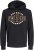 Jack & Jones 2 COL LOGO Hoodie Black - Megztiniai ir džemperiai - Megztiniai ir Džemperiai - 2XL-14XL