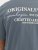 Jack & Jones Lington Crew Neck T-Shirt Grey - Marškinėliai - Marškinėliai - 2XL-14XL