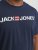 Jack & Jones Corp Logo Crew Neck T-Shirt Navy Blazer - Marškinėliai - Marškinėliai - 2XL-14XL