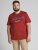 Jack & Jones JJELOGO TEE Red - Marškinėliai - Marškinėliai - 2XL-14XL