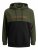 Jack & Jones JJEURBAN BLOCKING SWEAT Forest Green - Megztiniai ir džemperiai - Megztiniai ir Džemperiai - 2XL-14XL