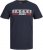 Jack & Jones CORP Logo T-Shirt Navy/PLAY 4 - Marškinėliai - Marškinėliai - 2XL-14XL