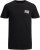 Jack & Jones CORP Logo T-Shirt Black - Marškinėliai - Marškinėliai - 2XL-14XL