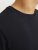 Jack & Jones CORP Logo T-Shirt Black w Small Black Print - Marškinėliai - Marškinėliai - 2XL-14XL