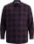 Jack & Jones Gingham L/S Shirt Dark Red - Marškiniai - Marškiniai - 2XL-8XL