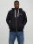 Jack & Jones JJSTAMP ZIP Hoodie Black - Megztiniai ir džemperiai - Megztiniai ir Džemperiai - 2XL-14XL