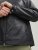 Jack & Jones Rocky Urban Rider Leather Jacket Black - Didelės vyriškos striukės - Didelės vyriškos striukės