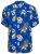 Jack & Jones JORLUKE FLORES Resort Shirt Nautical Blue - Marškiniai - Marškiniai - 2XL-8XL