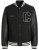 Jack & Jones JORCOLLEGE Bomber Jacket Black - Didelės vyriškos striukės - Didelės vyriškos striukės