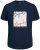 Jack & Jones JORJOSHUA T-shirt Navy - Marškinėliai - Marškinėliai - 2XL-14XL