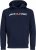 Jack & Jones CORP OLD LOGO REG FIT Hoodie Navy Blazer - Megztiniai ir džemperiai - Megztiniai ir Džemperiai - 2XL-14XL
