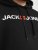 Jack & Jones CORP OLD LOGO REG FIT Hoodie Black - Megztiniai ir džemperiai - Megztiniai ir Džemperiai - 2XL-14XL