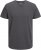 Jack & Jones ORGANIC T-Shirt Dark Grey Melange - Marškinėliai - Marškinėliai - 2XL-14XL