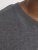 Jack & Jones ORGANIC T-Shirt Dark Grey Melange - Marškinėliai - Marškinėliai - 2XL-14XL