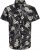 Jack & Jones Hawaii AOP Shirt Black - Marškiniai - Marškiniai - 2XL-8XL