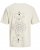 Jack & Jones Jackie Crew Neck T-Shirt Moonbeam - Marškinėliai - Marškinėliai - 2XL-14XL