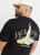 Jack & Jones Boston Photo Crew Neck T-Shirt Black - Marškinėliai - Marškinėliai - 2XL-14XL