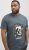 Jack & Jones Anatomy Skull Crew Neck T-Shirt Grey - Marškinėliai - Marškinėliai - 2XL-14XL