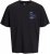 Jack & Jones Compact Crew Neck T-Shirt Black - Marškinėliai - Marškinėliai - 2XL-14XL