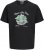 Jack & Jones Hydra Crew Neck T-Shirt Black - Marškinėliai - Marškinėliai - 2XL-14XL