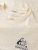Jack & Jones Bellagio Collage Crew Neck T-Shirt Antique White - Marškinėliai - Marškinėliai - 2XL-14XL