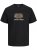 Jack & Jones Calma Crew Neck T-Shirt Black - Marškinėliai - Marškinėliai - 2XL-14XL