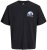 Jack & Jones Fuji Crew Neck T-Shirt Black - Marškinėliai - Marškinėliai - 2XL-14XL