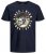 Jack & Jones JJEUSTACE T-Shirt Navy - Marškinėliai - Marškinėliai - 2XL-8XL