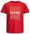 Jack & Jones JJCYBER T-Shirt Red - Marškinėliai - Marškinėliai - 2XL-14XL