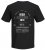 Jack & Jones JCOEDTN T-Shirt with Back Print Black - Marškinėliai - Marškinėliai - 2XL-14XL