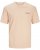 Jack & Jones Zekiel Crew Neck T-Shirt Peach Parfait - Marškinėliai - Marškinėliai - 2XL-14XL