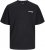 Jack & Jones Charge Crew Neck Printed T-Shirt Black - Marškinėliai - Marškinėliai - 2XL-14XL