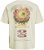 Jack & Jones Retiro Crew Neck T-Shirt Antique White - Marškinėliai - Marškinėliai - 2XL-14XL