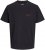 Jack & Jones Retiro Crew Neck T-Shirt Black - Marškinėliai - Marškinėliai - 2XL-14XL